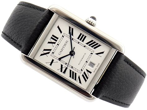 cartier tank solo xl movement|cartier tank solo versions.